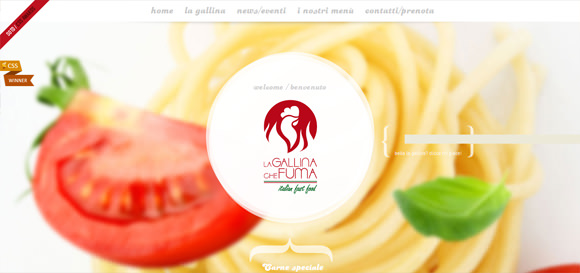 20 Cool Restaurants and Foods Website Designs