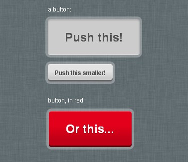 css3 push buttons