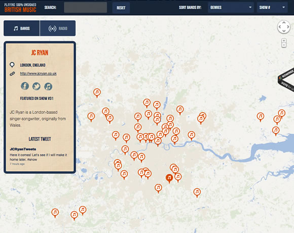 16 Inspiring Examples of Interactive Maps in Web Design