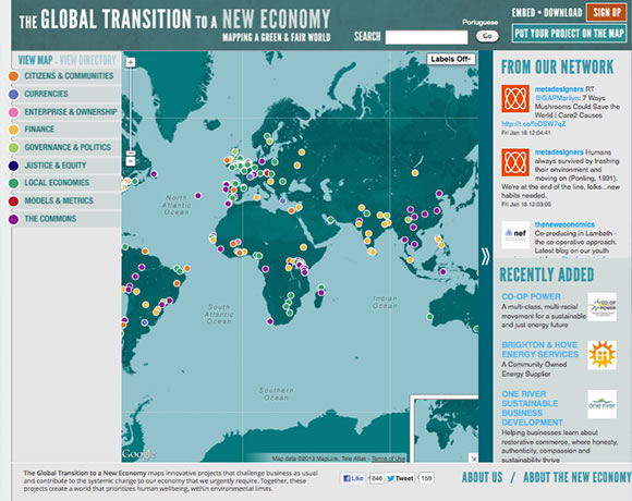 16 Inspiring Examples of Interactive Maps in Web Design