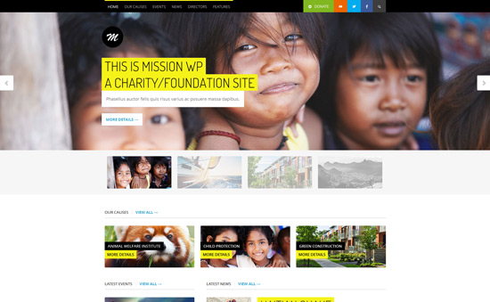  Mission - Responsive WP Theme For Charity 