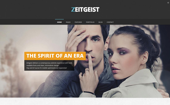 Zeitgeist Creative Responsive Theme