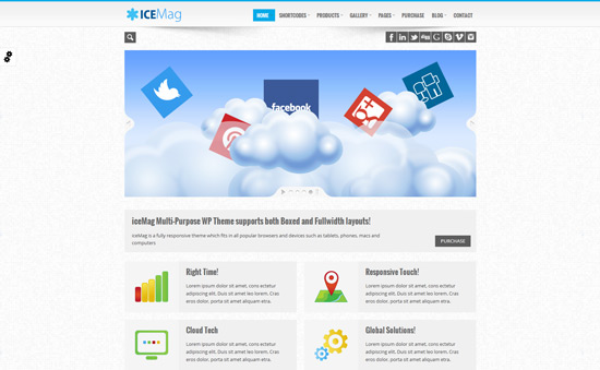 iceMag Multi Purpose Responsive Theme