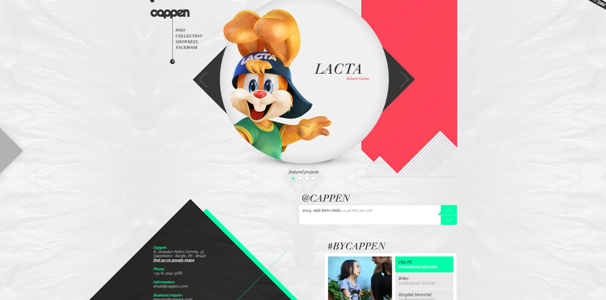 Cappen - Websites with Original, Non-Standard Geometry