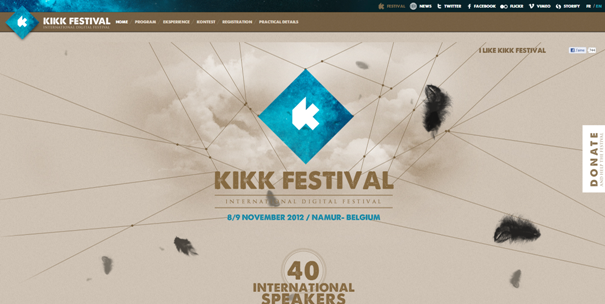 KIKK - Websites with Original, Non-Standard Geometry