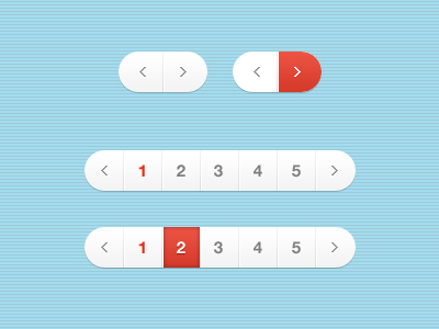 Pagination PSD Files - 1