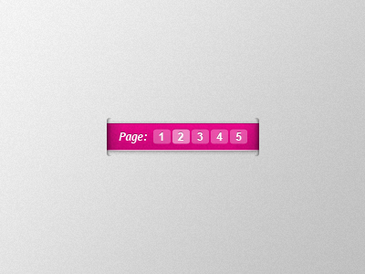 Pagination PSD Files - 5