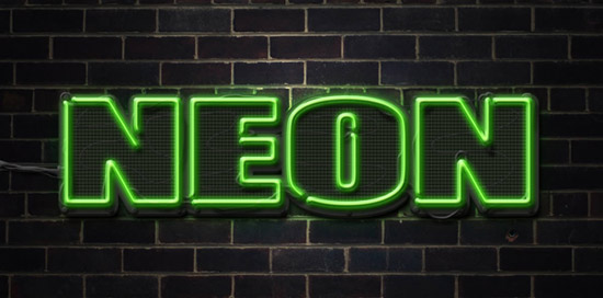 Create a Neon Text Effect in Photoshop