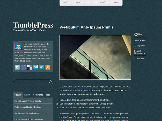 tumblr-like-wordpress-tumblepress