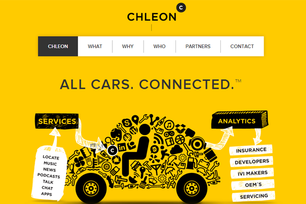 yellow car website design automotives chleon inspiring