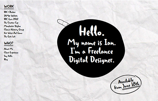 Single Page Website Design Inspiration
