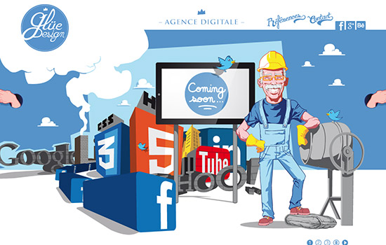Single Page Website Design Inspiration