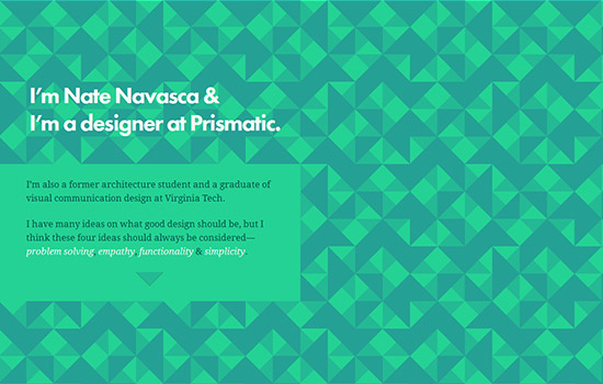 Single Page Website Design Inspiration