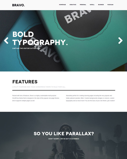 bravo wp theme - Premium WordPress Themes 2013