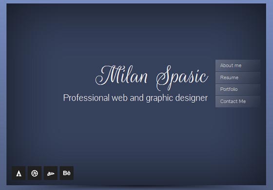 Virtual Business Card Site Templates