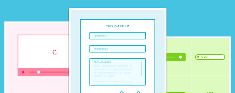 WIRED - A Wireframe Kit Sketch.app Template