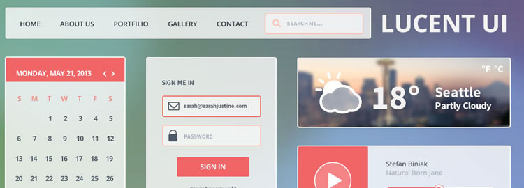 Freebie: Lucent UI