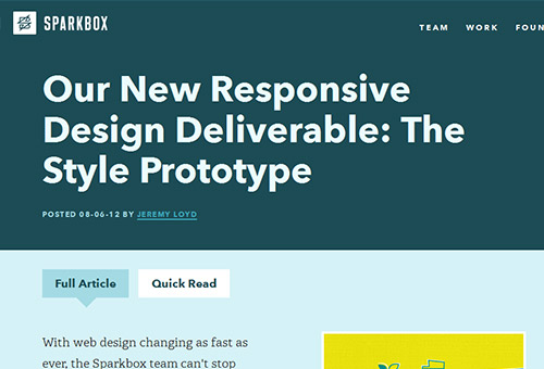 Style Prototype