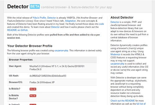 Detector