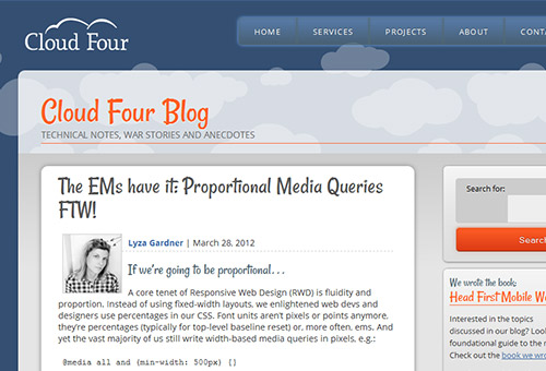 Proportional Media Queries