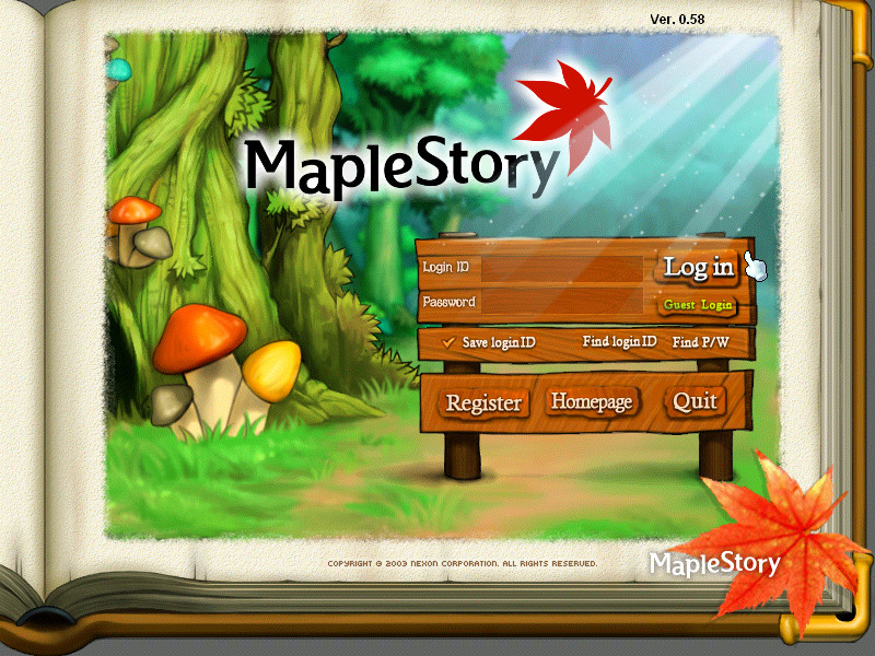 10-Updated Maple Login by maple-story on DeviantArt