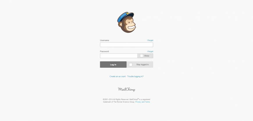 11-Login MailChimp email marketing made easy