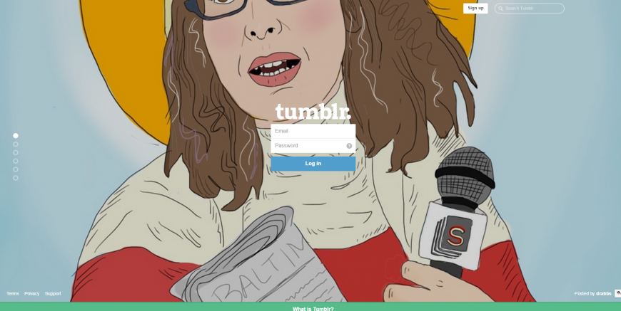 12-Log in Tumblr