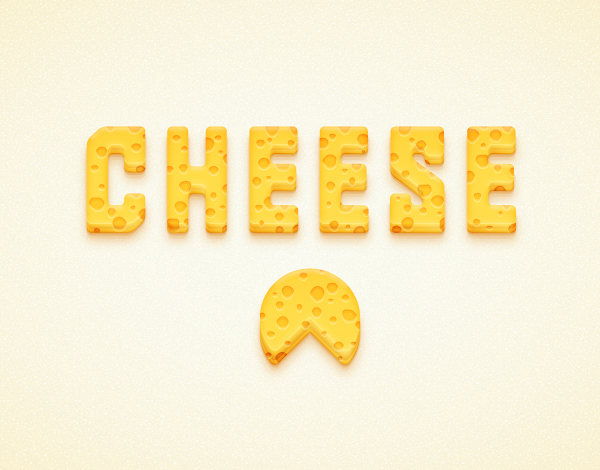 Create a Detailed Cheese Text Effect in Adobe Illustrator