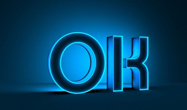 Create Luminous Text Using Photoshop 3D Layers