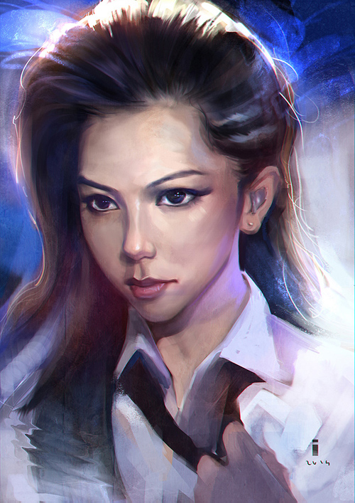 Gorgeous Ddigital Portraits by ivangod