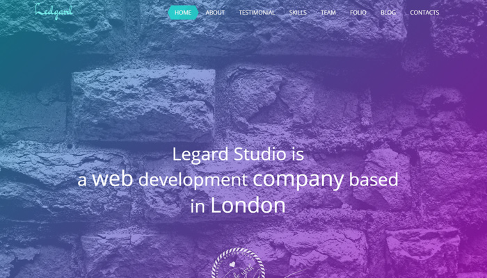 ledgard wordpress clean responsive design