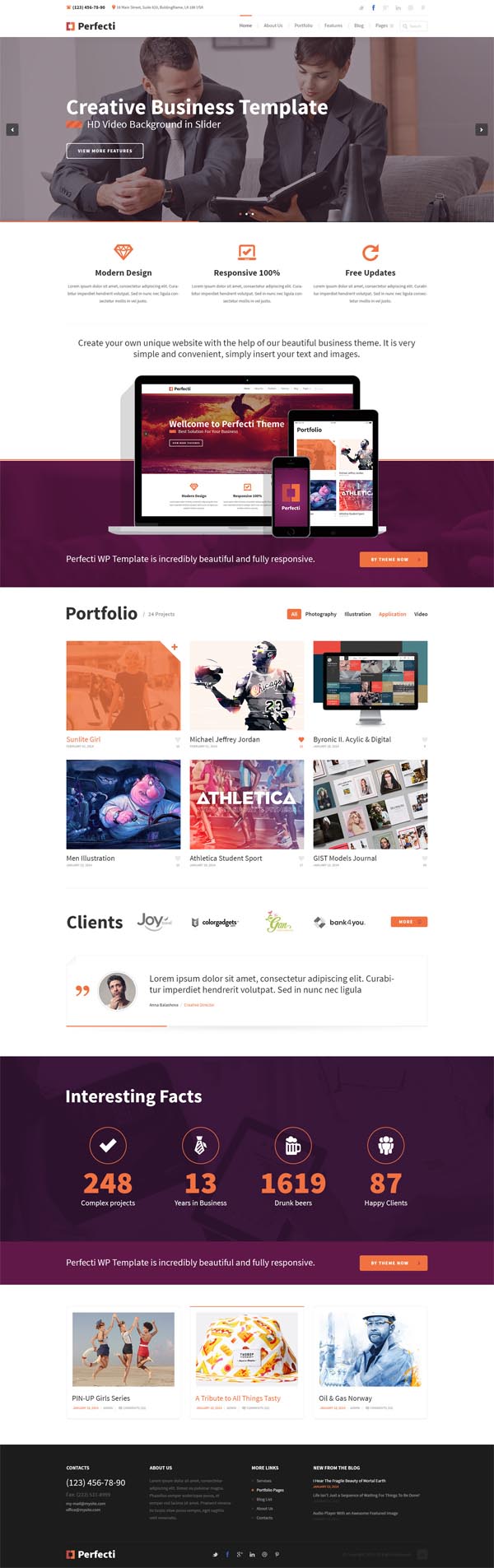 Perfecti – Business MultiPurpose Theme