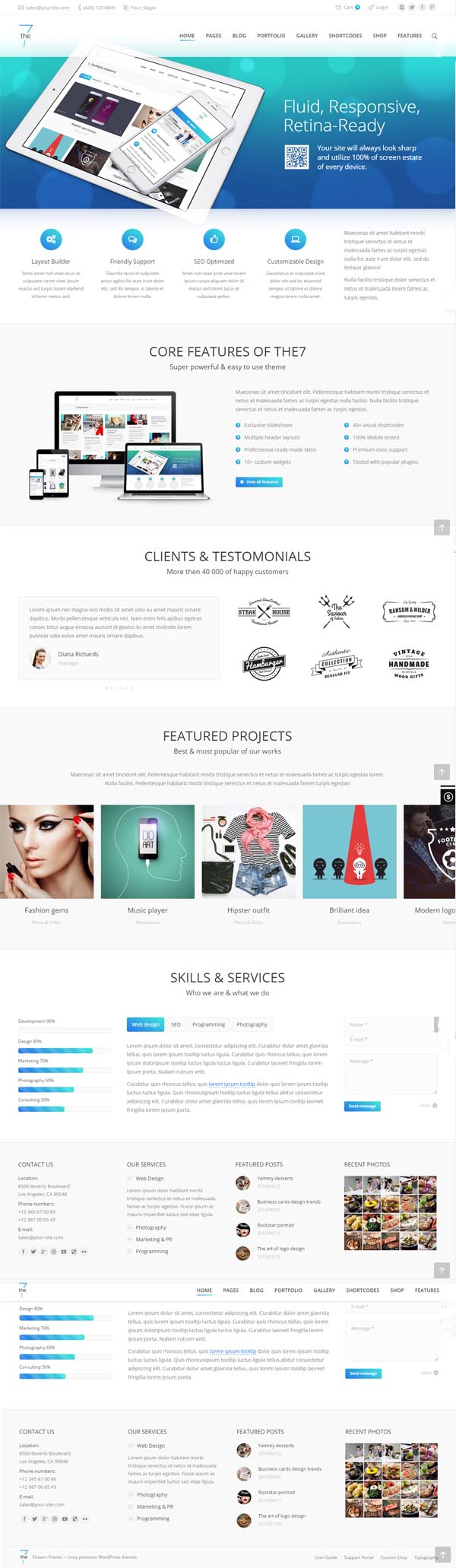 The7 — Responsive Multi-Purpose WordPress Theme