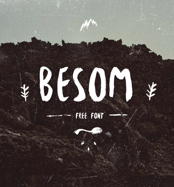 Besom Free Font