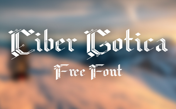 CiberGotica Free Font