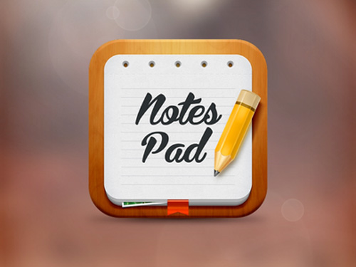 Notes pad icon