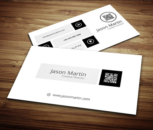 Metro Style Business Card