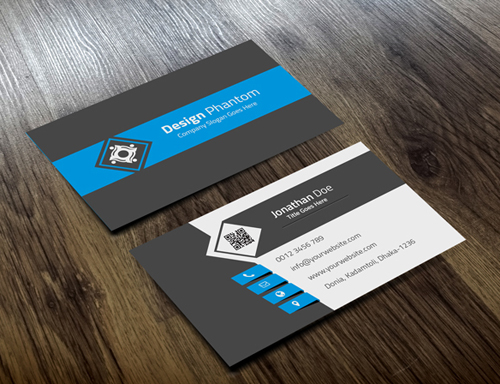 Creative Business Card Template (FREE PSD)