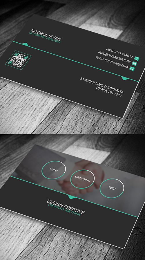 Clean & Corporate Business Card