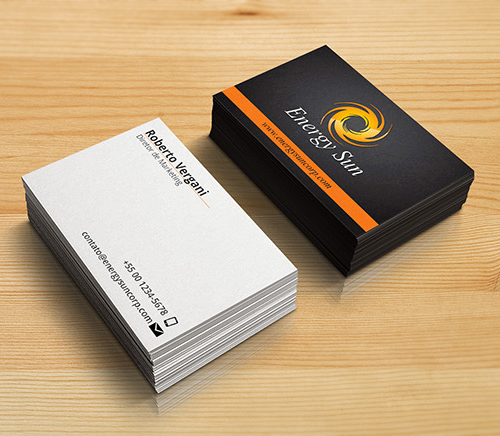 Energy Sun Corporate Business Card