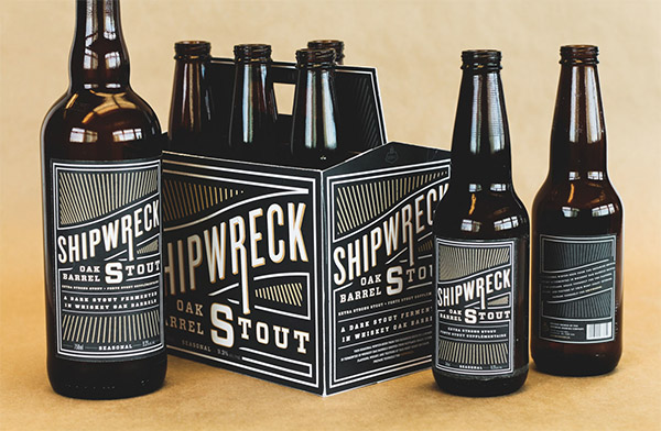 Shipwreck Oak Barrel Stout by Zia Somjee