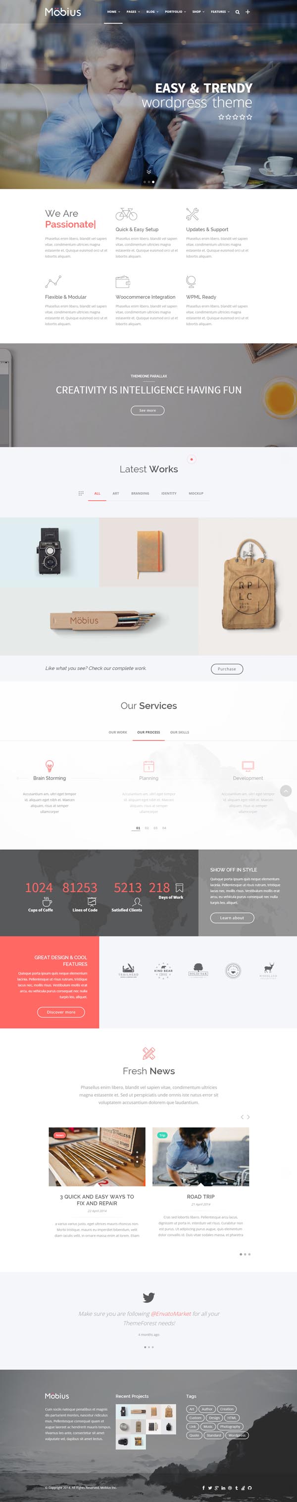 Mobius - Responsive Multi-Purpose WordPress Theme