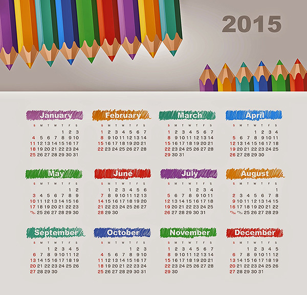 2015 Wallpaper Calendar