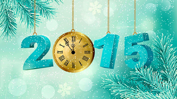 2015 new year holiday christmas