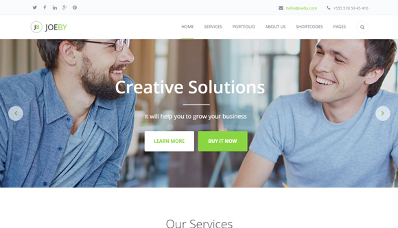 20 WordPress Themes for Business Consulting Companies 