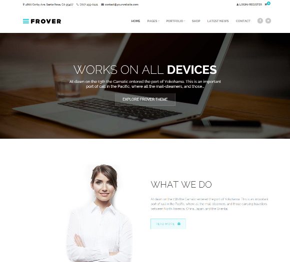 20 WordPress Themes for Business Consulting Companies 