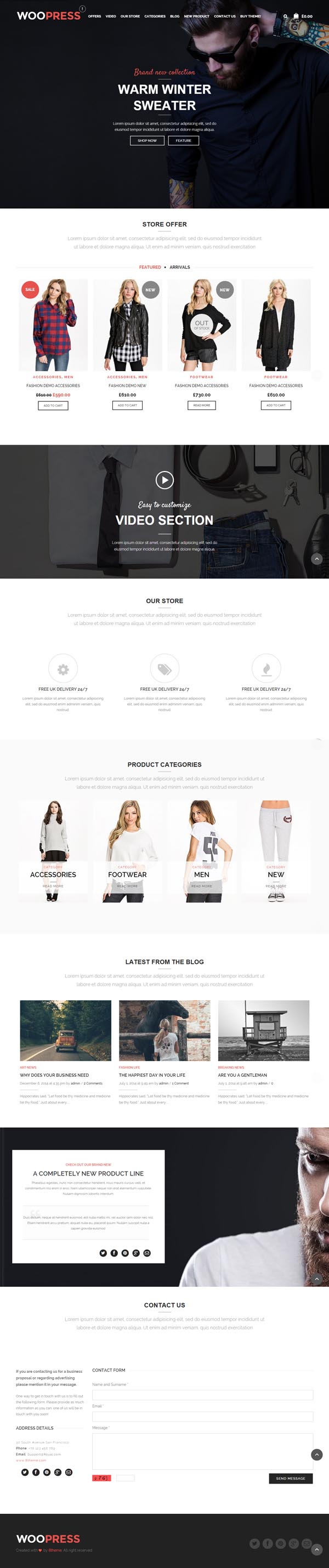 WooPress - Responsive Ecommerce WordPress WooTheme