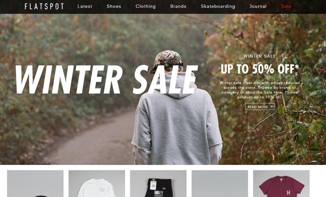 flatspot skateboarding ecommerce shopify