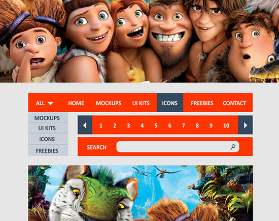 croods ui