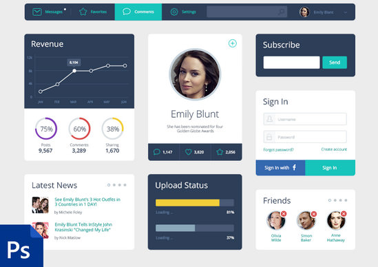 flat ui kit